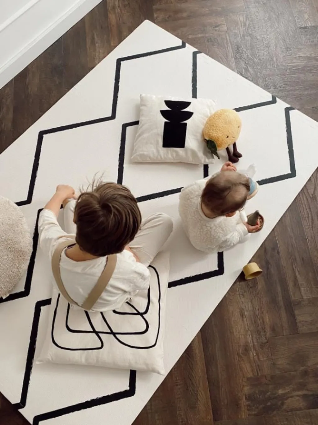 Eeveve Tapis puzzle - Beni Ecru - Best