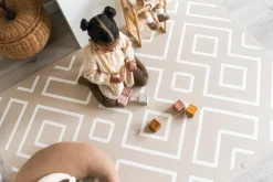 Eeveve Tapis puzzle - Modern Blocks Desert Sand - New
