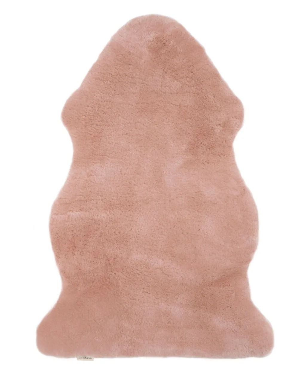 BINIBAMBA Tapis Wrigglemat en Peau de Mouton - Rose - New