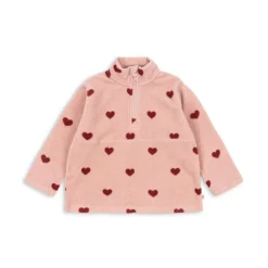 Konges Slojd Tavi fleece sweatshirt - Coeur mellow - Discount