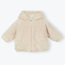 Arsene et les pipelettes Teddy cardigan - beige - Discount