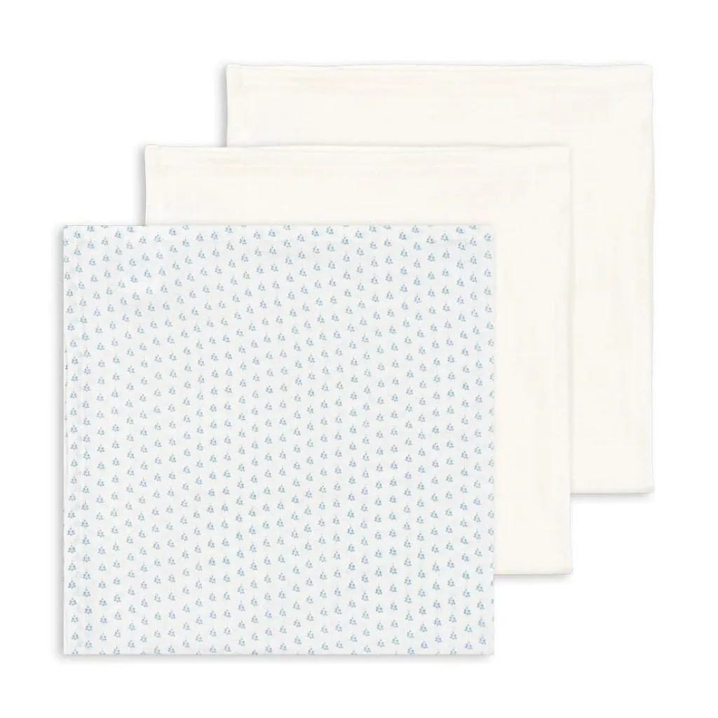 Fanga Fontana Tetradoeken 3 pack muslin cloth Bellini - Punto Blu - Clearance