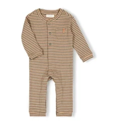 Nixnut Tof Onesie - Moss Stripe -