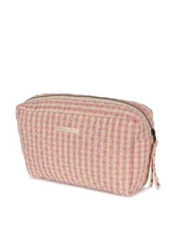 Konges Slojd Toiletzak - Powder Pink Check - Outlet