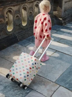 Konges Slojd Travel suitcase - reiskoffer Bon coeur coloré - Clearance