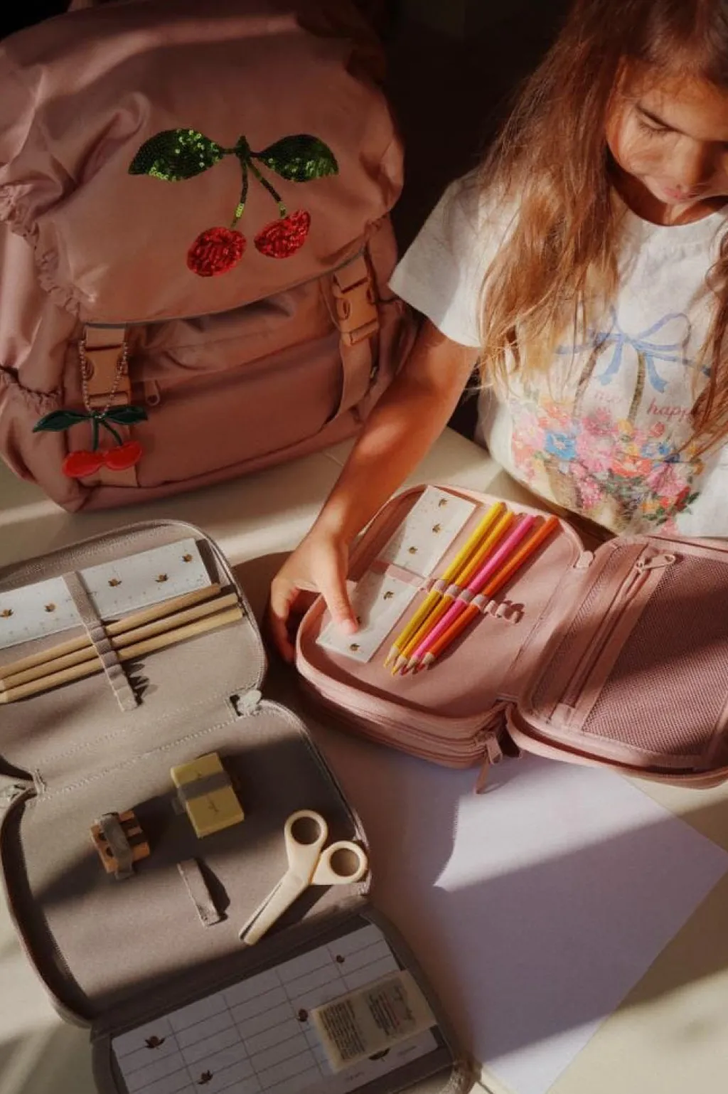 Konges Slojd Trousse Clover - Tiger Oak - Best