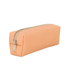 Own Stuff Trousse en cuir - Pêche - Sale