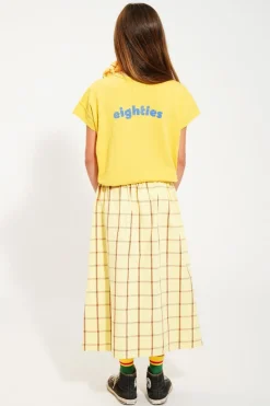 Piupiuchick T-shirt - geel met multicolorprint - Online