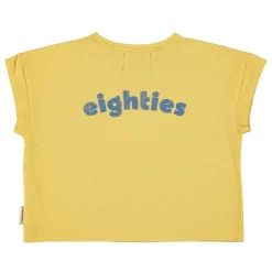 Piupiuchick T-shirt - geel met multicolorprint - Online