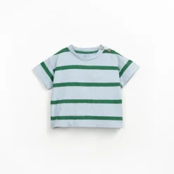 Play Up T-shirt met strepen - Botanical - Online