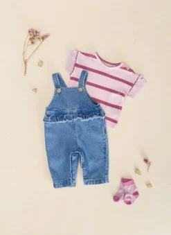 Play Up Tuinbroek - Denim - Sale