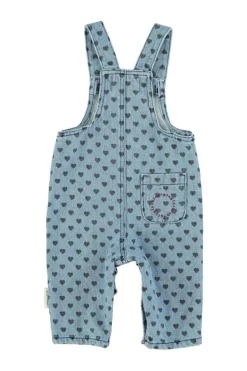 Piupiuchick Tuinbroek - Denim Hearts - Discount