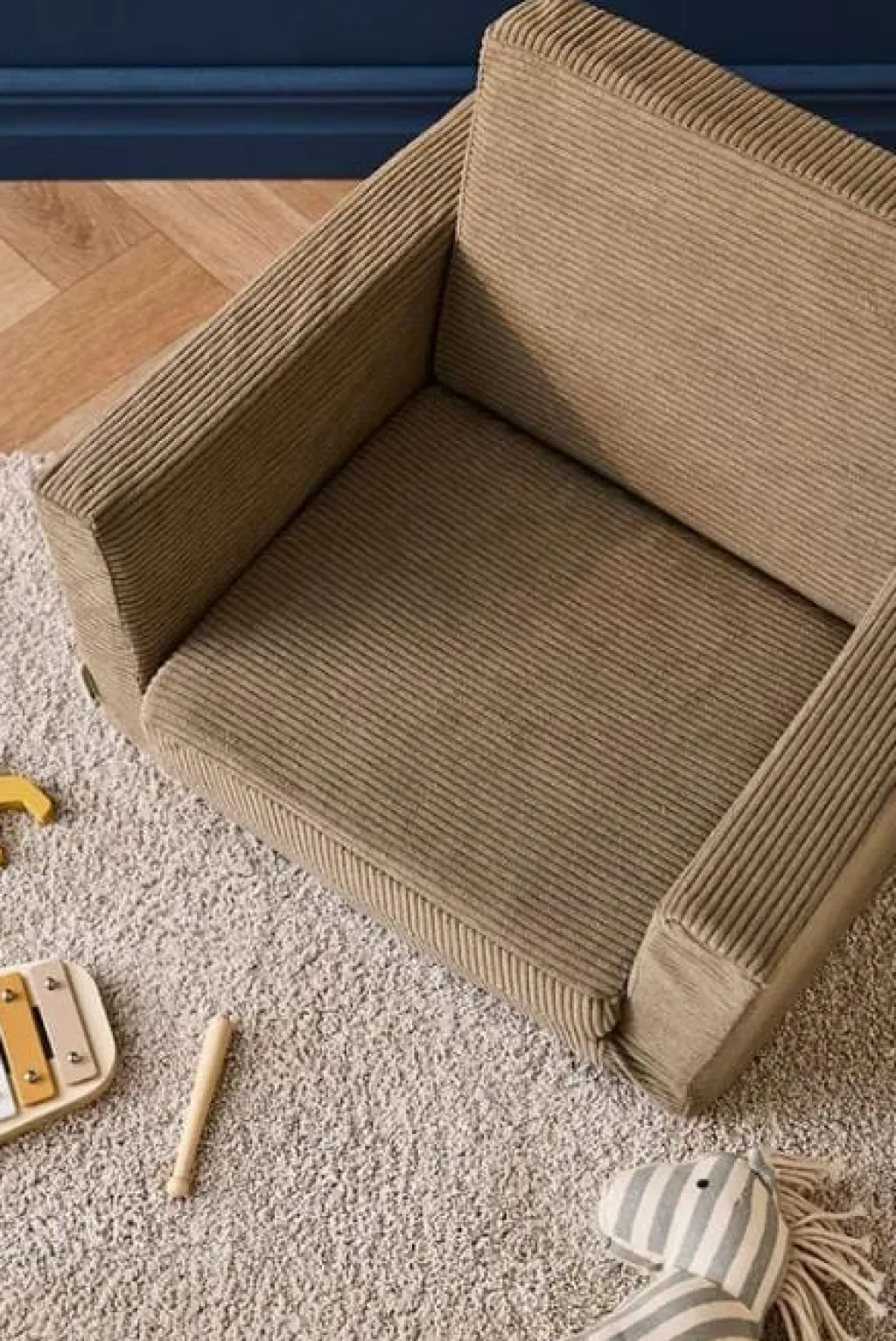 Kid's Concept Uitklapbare fauteuil - Green - Best