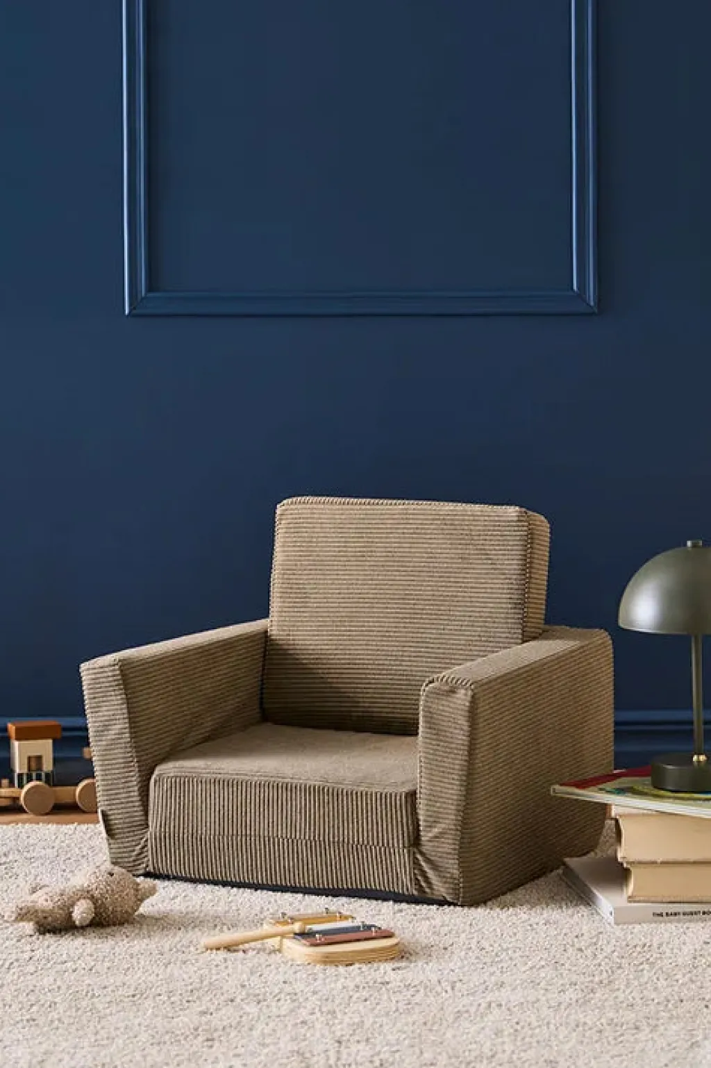 Kid's Concept Uitklapbare fauteuil - Green - Best