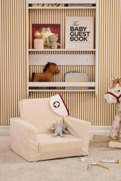 Kid's Concept Uitklapbare fauteuil - Off White - Best