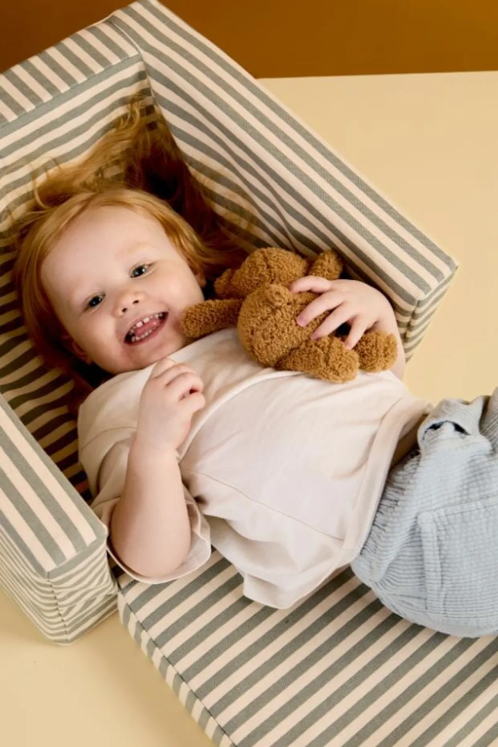 Kid's Concept Uitklapbare fauteuil - Stripe - Online