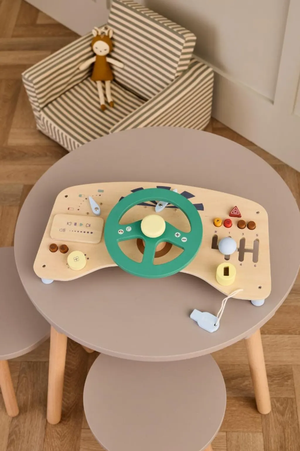 Kid's Concept Uitklapbare fauteuil - Stripe - Online