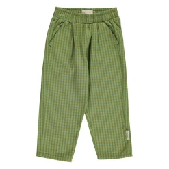Piupiuchick Unisex broek - Green checkered - Hot