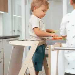 Ette Tete Veiligheidsnet voor Step'N'Fold leertoren - Grijs - Hot