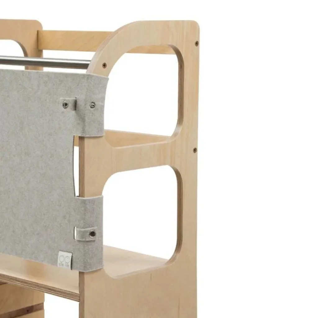 Ette Tete Veiligheidsnet voor Step'N'Sit & Step Up leertoren - Grijs - Outlet
