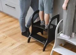 Ette Tete Verstelbaar houten opstapje Miimo - Zwart - New