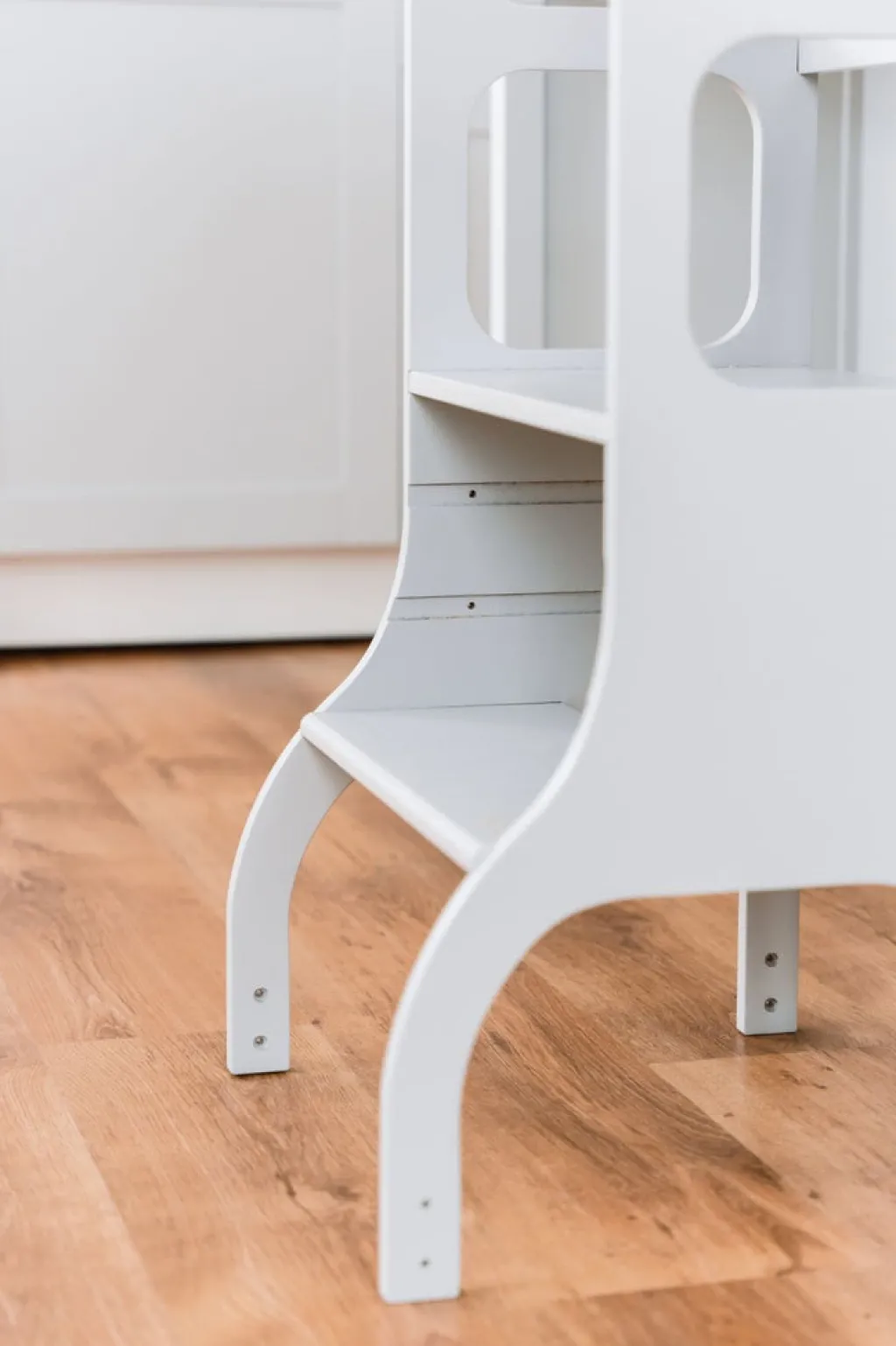 Ette Tete Verstelbare houten leertoren Step up! - Grijs - Discount