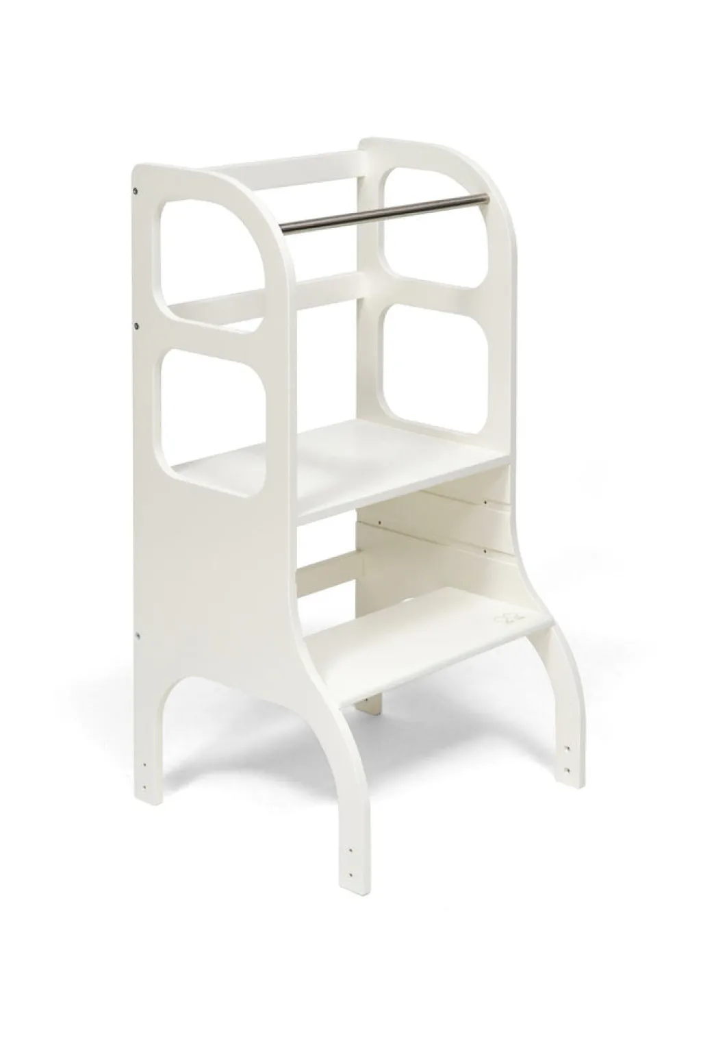 Ette Tete Verstelbare houten leertoren Step up! - Wit - Discount