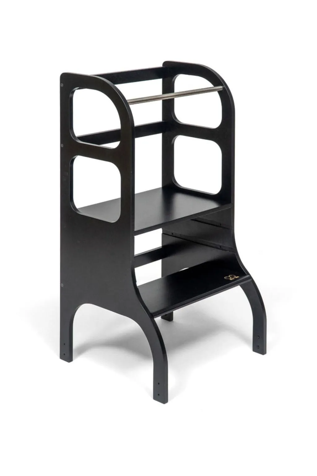 Ette Tete Verstelbare houten leertoren Step up! - Zwart - Outlet