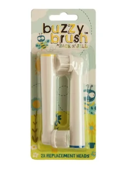 Jack N' Jill Vervangborstels 2-pack - Buzzy brush - New