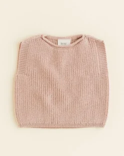 Hvid Vest Harvey Baby - Apricot -
