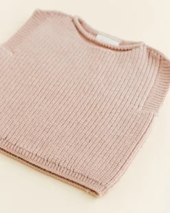 Hvid Vest Harvey Baby - Apricot -