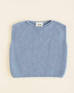 Hvid Vest Harvey Baby - Light Blue - Hot
