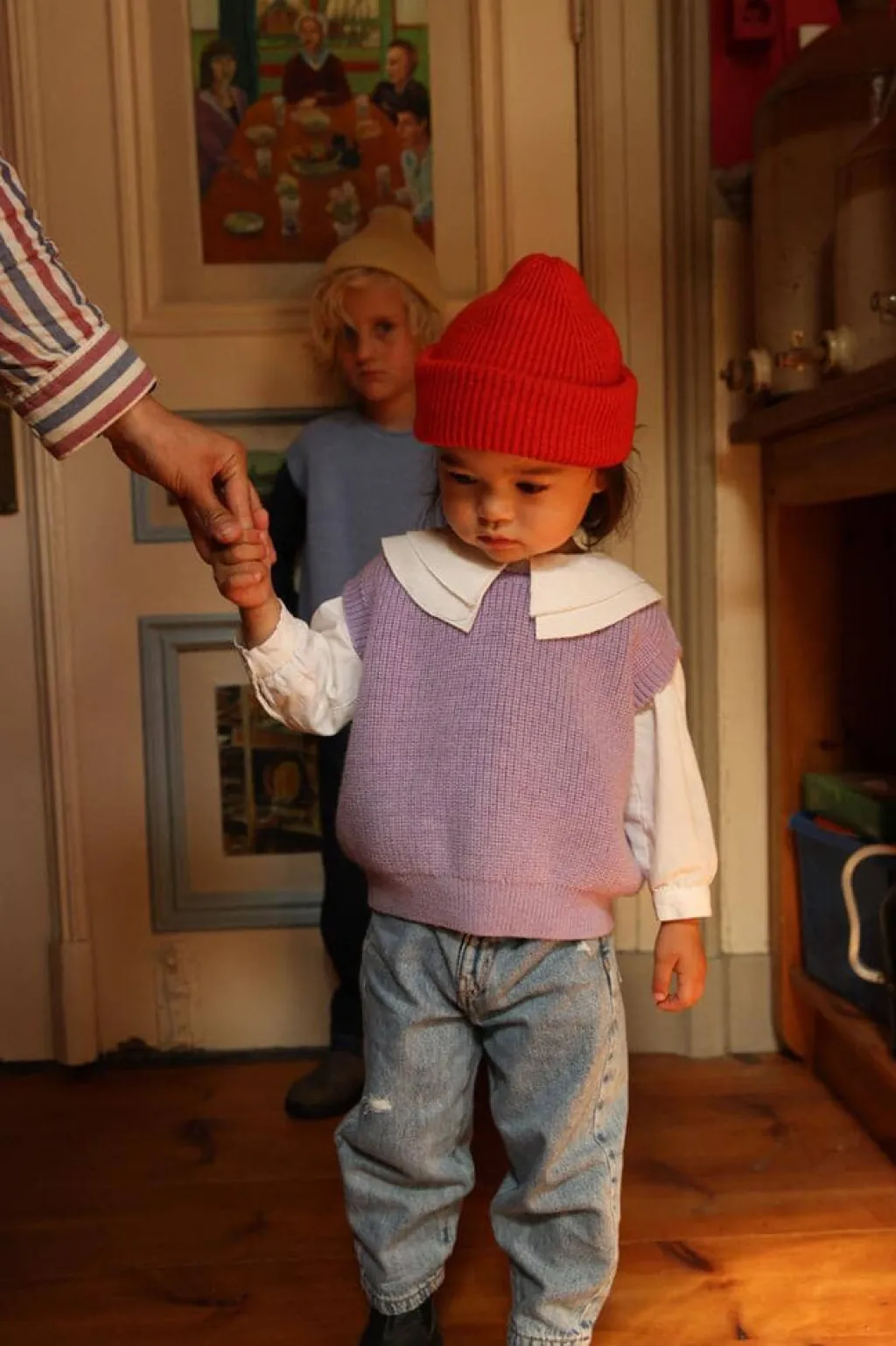 Hvid Vest Harvey Kids - Lilac - Outlet