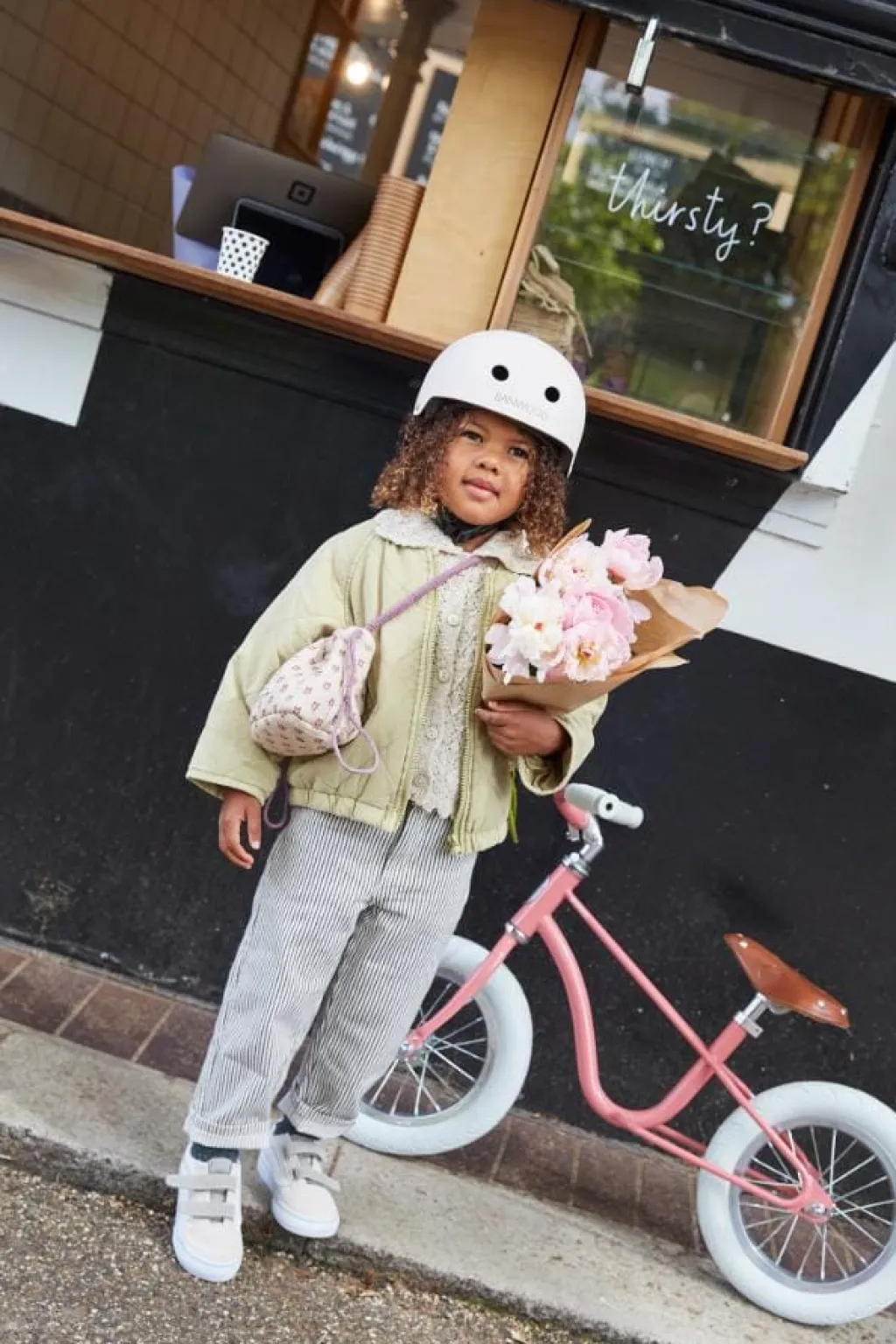 Banwood Vintage Icon loopfiets - Rose - Online
