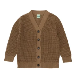 FUB V-neck Cardigan - camel - Best