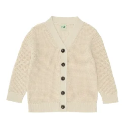 FUB V-neck Cardigan - ecru - Clearance