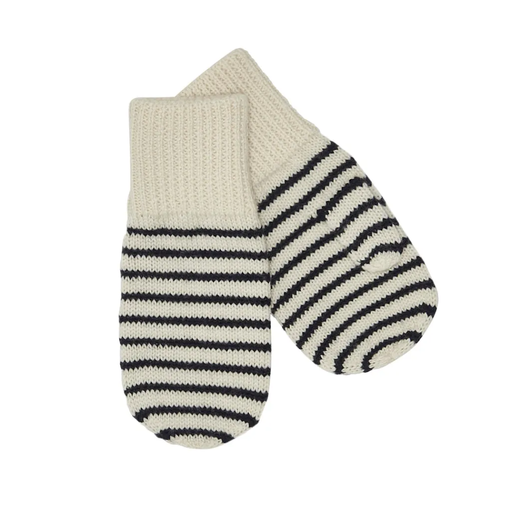 FUB Wanten - ecru/dark navy - Discount