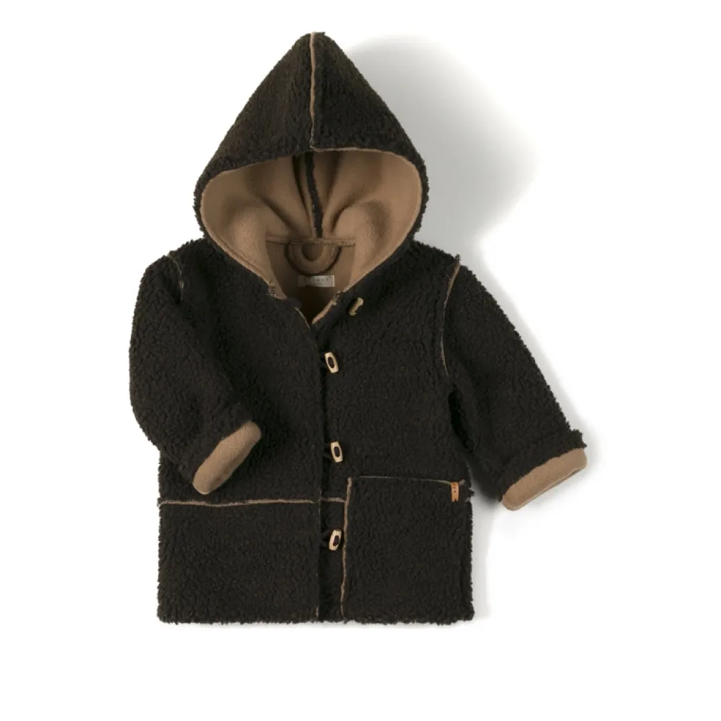 Nixnut Winter jacket - Lammy dark brown - Discount