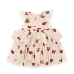 Konges Slojd Yvonne Fairy jurk - Buttercream - New