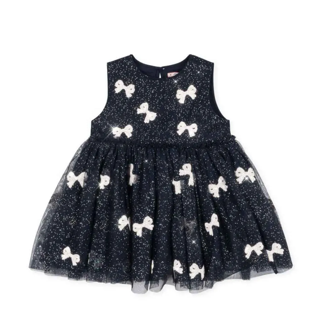 Konges Slojd Yvonne jurk - Bowie night sky sequin - Clearance