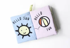 Wee Gallery Zacht babyboekje - Hello you, Hello me - Clearance