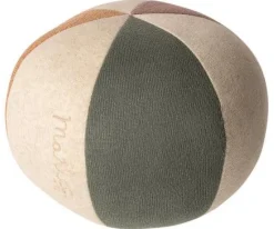 Maileg Zachte bal - Dusty Green/Coral Glitter - Discount