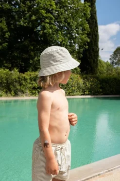 Konges Slojd Zonnehoedje Asnou - Stripe Bluie - New