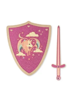 Konges Slojd Zwaard en schild - Pink - Clearance